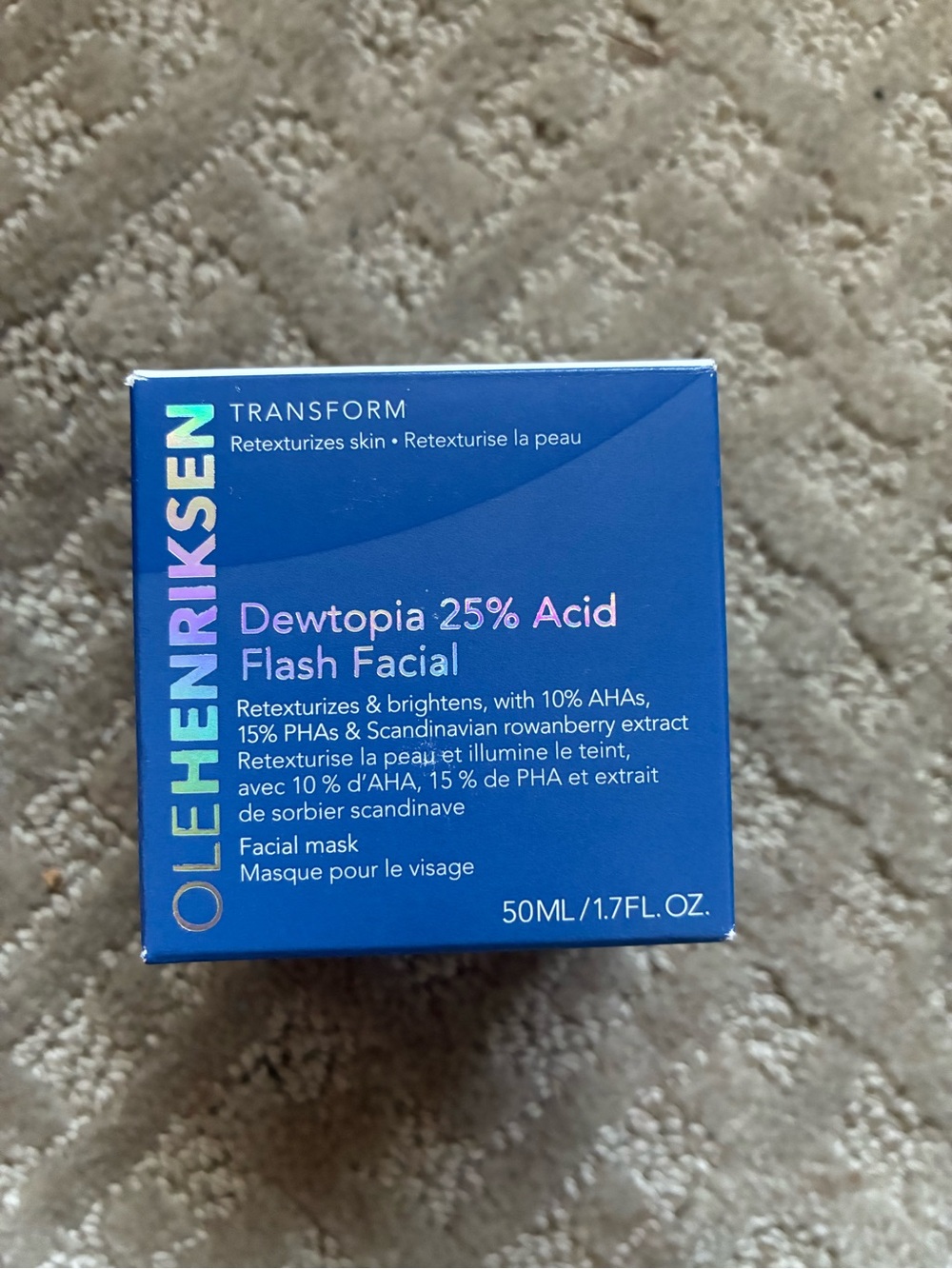 OLEHENRIKSEN Dewtopia 25% acid flash facial 50ml